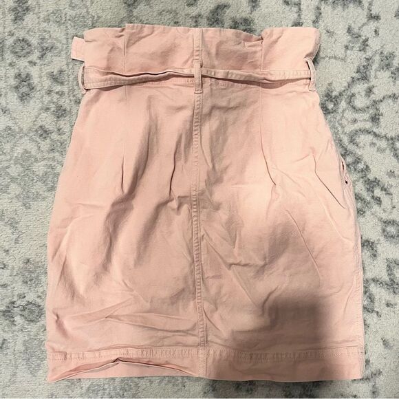 Gap Paperbag Waist Pencil Skirt in Pink Fairy Size 2 - Picture 5 of 9